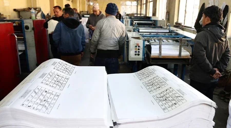 प्रतिनिधिसभा निर्वाचन: समानुपातिकतर्फ ८९ लाखभन्दा बढी मतपत्र छपाइ