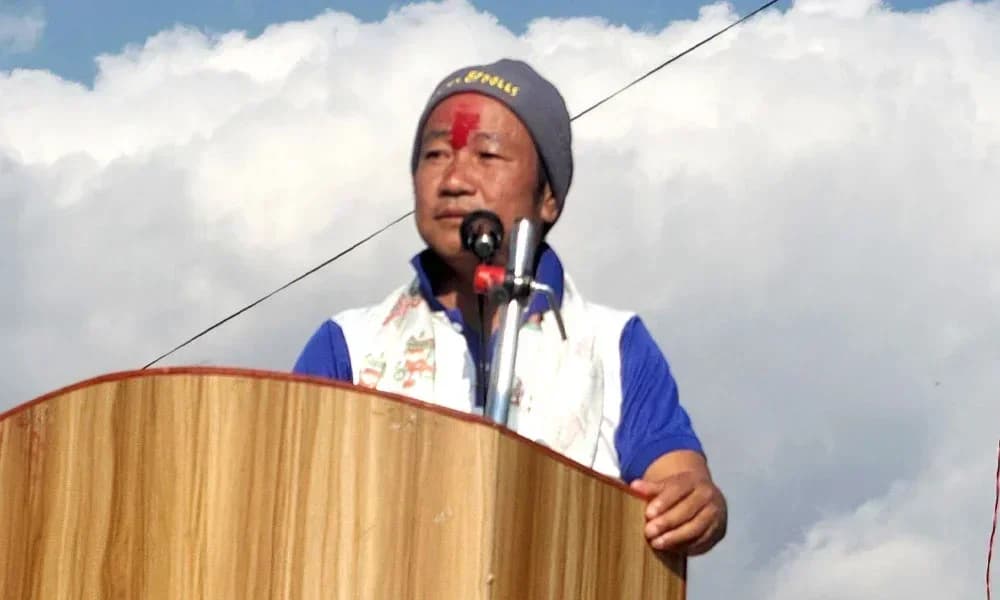हर्क साम्पाङको दाबी : दमकको जुलुसमा स्थानीय १० प्रतिशत पनि थिएनन्