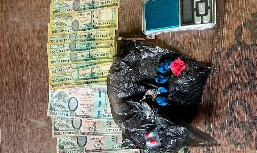 जेनजी आन्दोलनमा हिरासतबाट भागेका युवक ब्राउन सुगरसहित पक्राउ