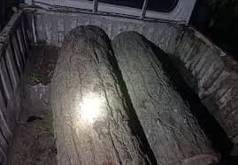 रौतहटमा संयुक्त गस्ती टोलीद्वारा अवैध साल काठसहित सुमो र मोटरसाइकल बरामद