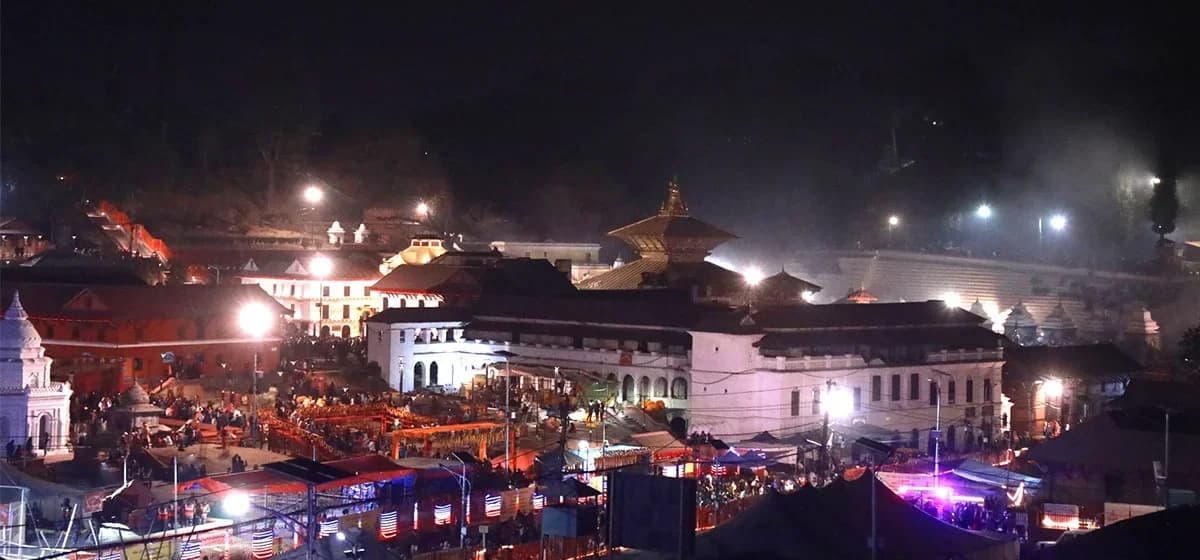 महाशिवरात्रि विशेष तयारी: आइतबार बिहान २ बजेदेखि पशुपतिनाथ मन्दिर का चारै ढोका खुला गरिने