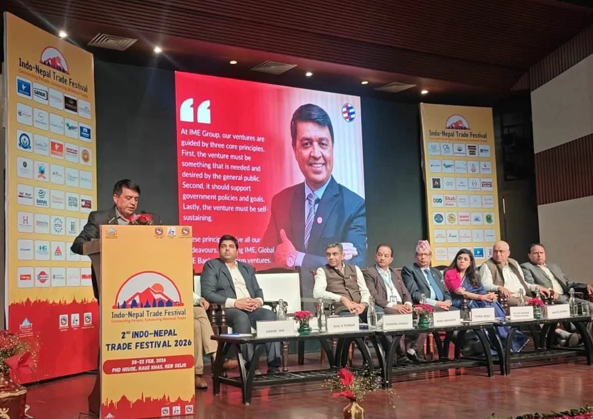 नेपाल–भारत आर्थिक सहकार्य परिणाममुखी बनाउन अध्यक्ष ढकालको आग्रह