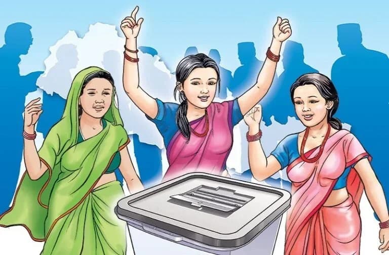 प्रतिनिधिसभा निर्वाचनमा गुल्मीमा दुई केन्द्र पूर्णतः महिलाको जिम्मामा