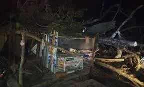कटारीमा हावाहुरीका कारण दुई जनाको मृत्यु, पाँच घाइते