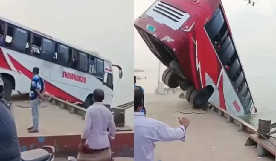बंगलादेशमा बस नदीमा खस्दा २३ जनाको मृत्यु, इदपछि फर्किंदै गरेका यात्रु दुर्घटनामा