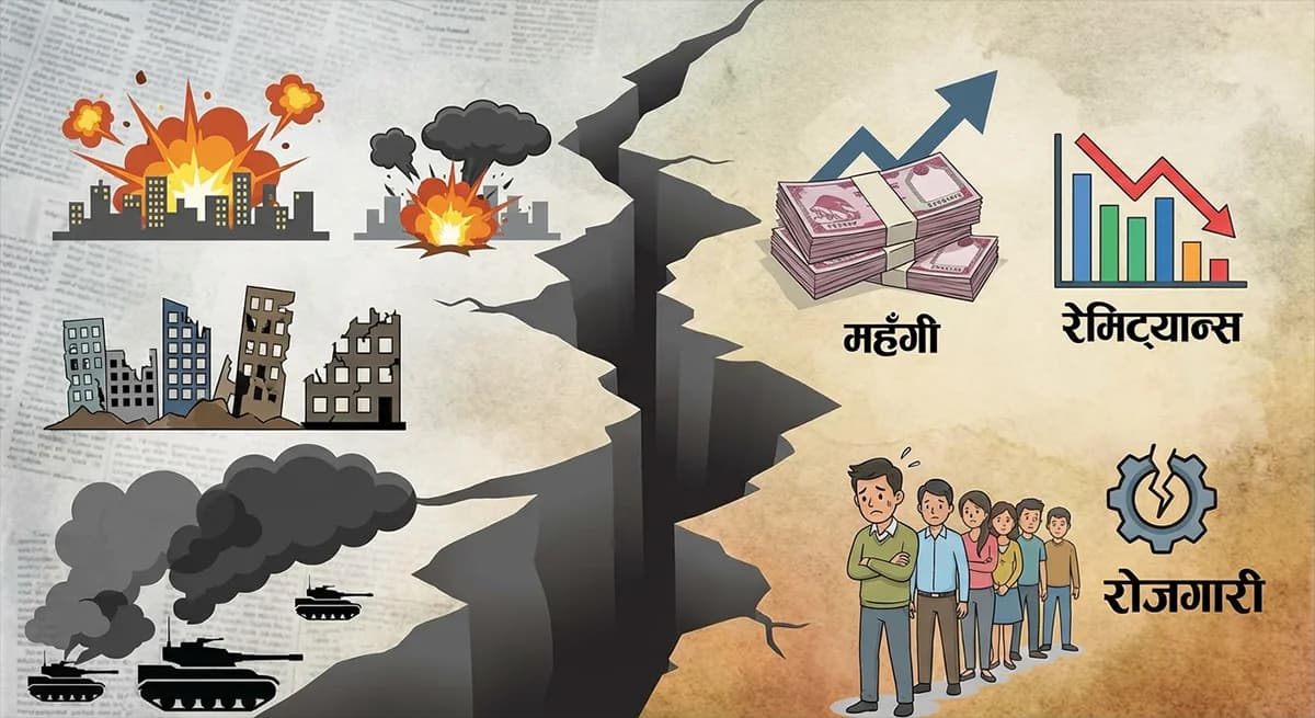 मध्यपूर्वको द्वन्द्वले रोजगारी संकट गहिरिने संकेत, नेपालमा पनि असर पर्ने खतरा