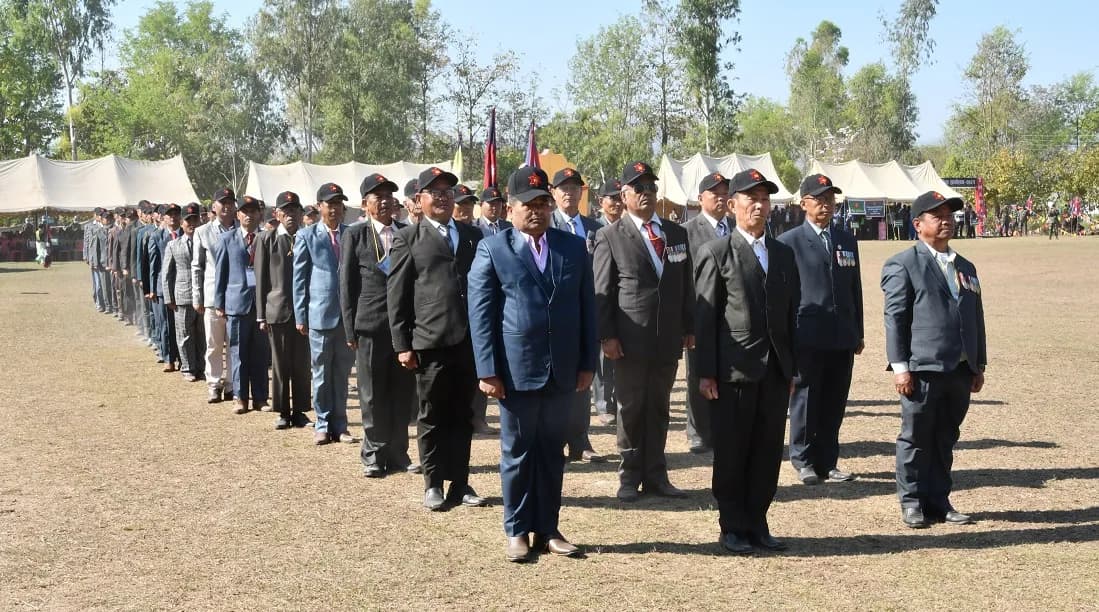 आइतबारदेखि  भूतपूर्व सैनिक सम्मेलन हुँदै