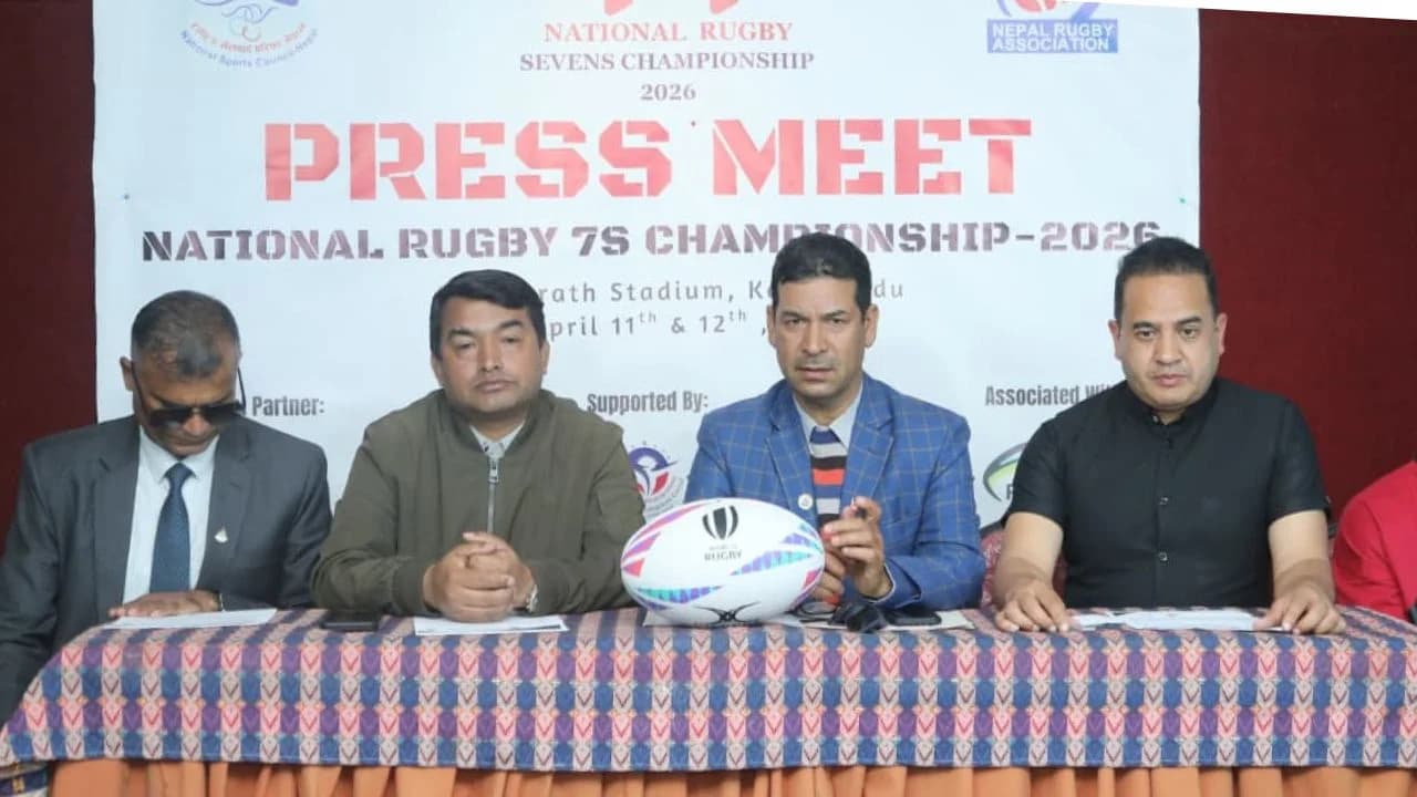 दशरथ रंगशालामा राष्ट्रिय रग्बी सेभेन्स महिला तथा पुरुष प्रतियोगिता शनिबारदेखि सुरु हुने