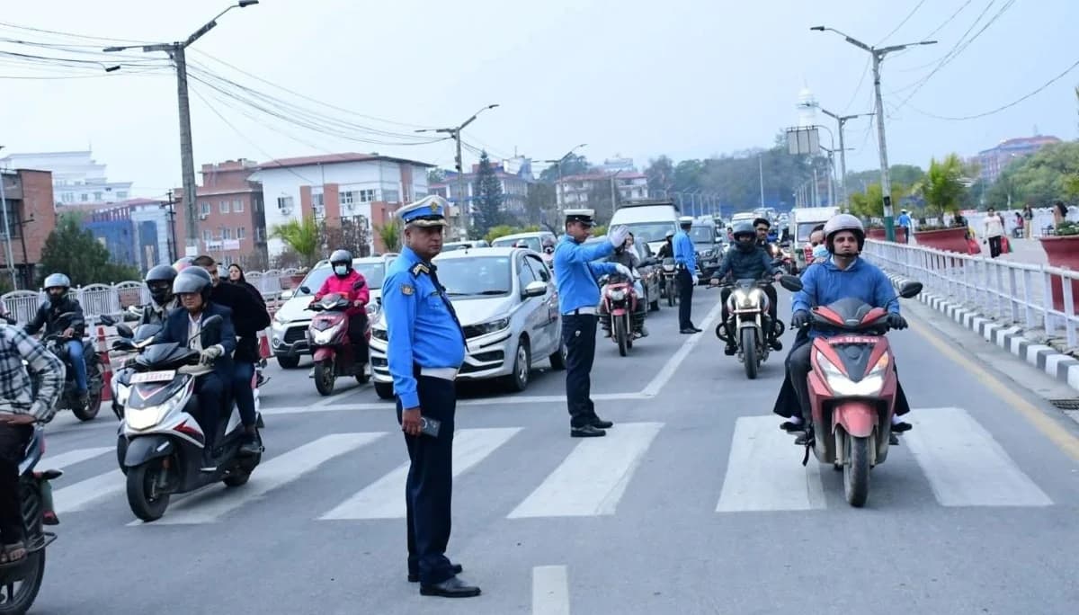 काठमाडौँ उपत्यकामा २४ घण्टामा २,९०३ चालक कारबाहीमा