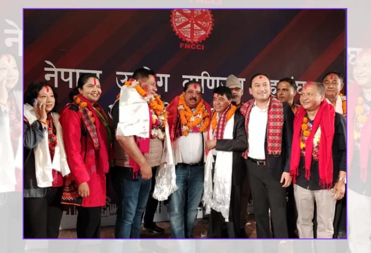 एफएनसीसीआईमा नयाँ नेतृत्व चयन, अन्जन श्रेष्ठ अध्यक्ष बने