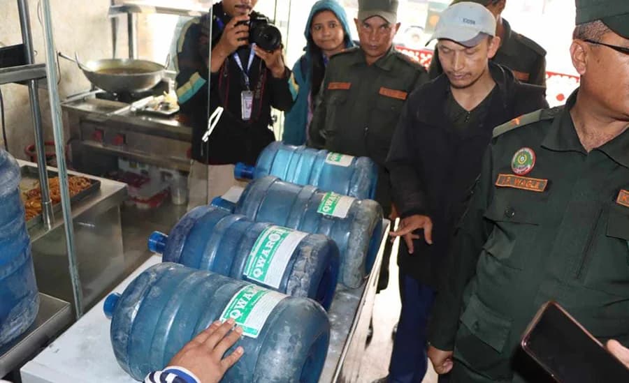 कमसल जारमा पानी बिक्री गर्नेविरुद्ध कारबाही चेतावनी, विभागको कडाइ