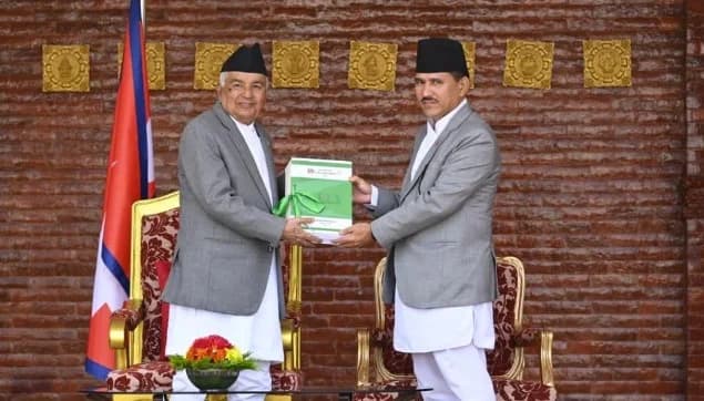 महालेखा प्रतिवेदन पेस र बेरुजु नियन्त्रणमा राष्ट्रपतिको चिन्ता