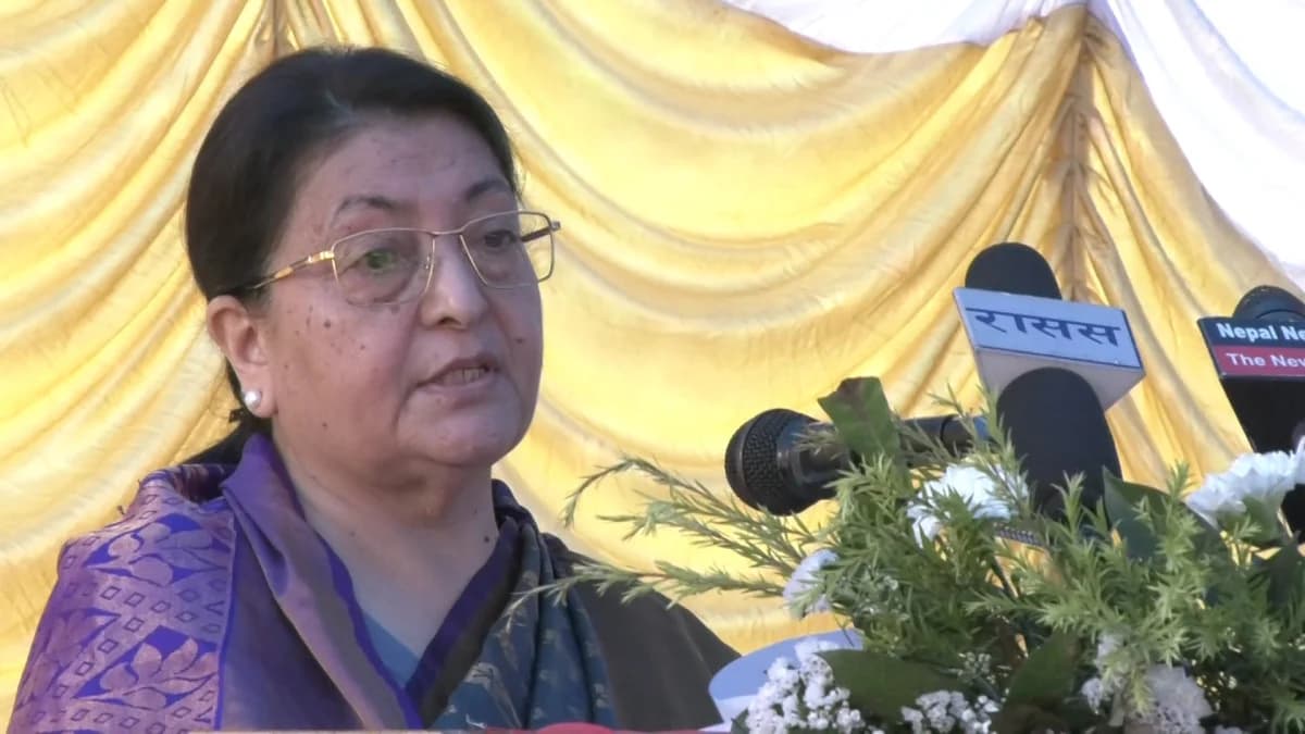 पूर्वराष्ट्रपति भण्डारीद्वारा एमाले नेतृत्वलाई आत्मसमीक्षाको आग्रह