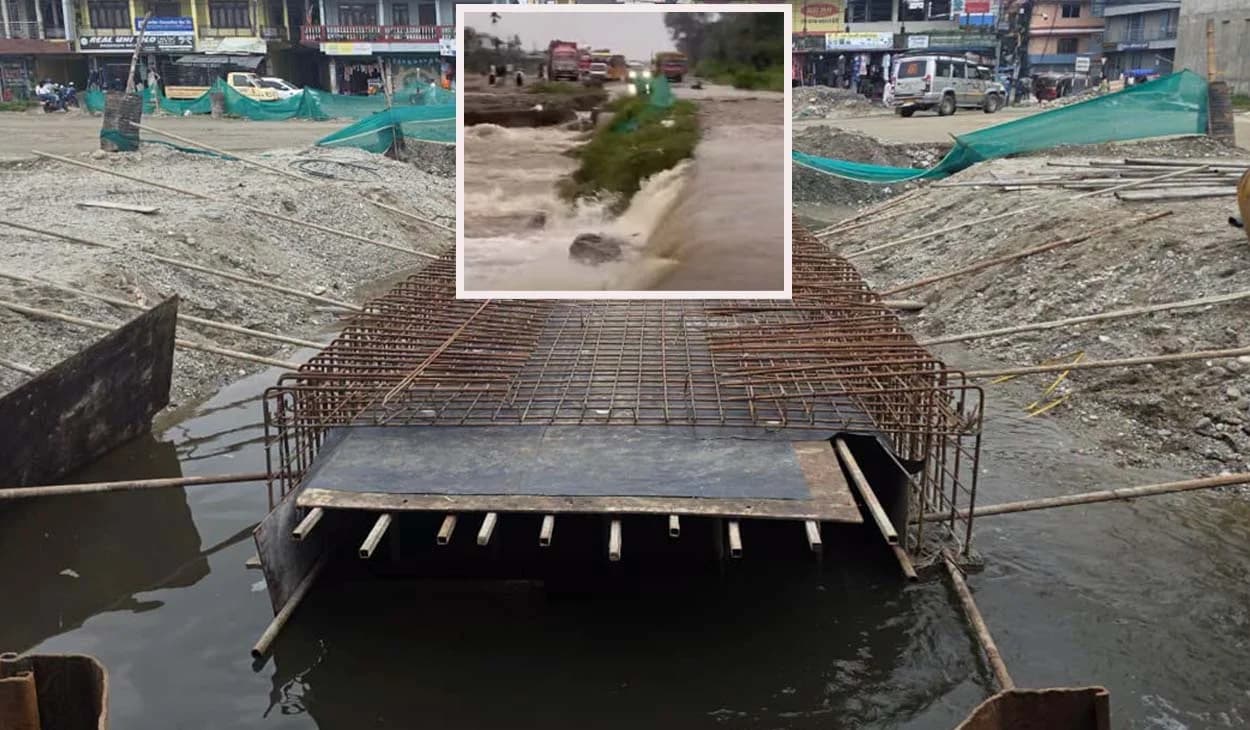 ठेकेदारको ढिलासुस्तीले एशियन हाइवे अलपत्र; झापामा कसले रोक्दैछ निर्माण ?